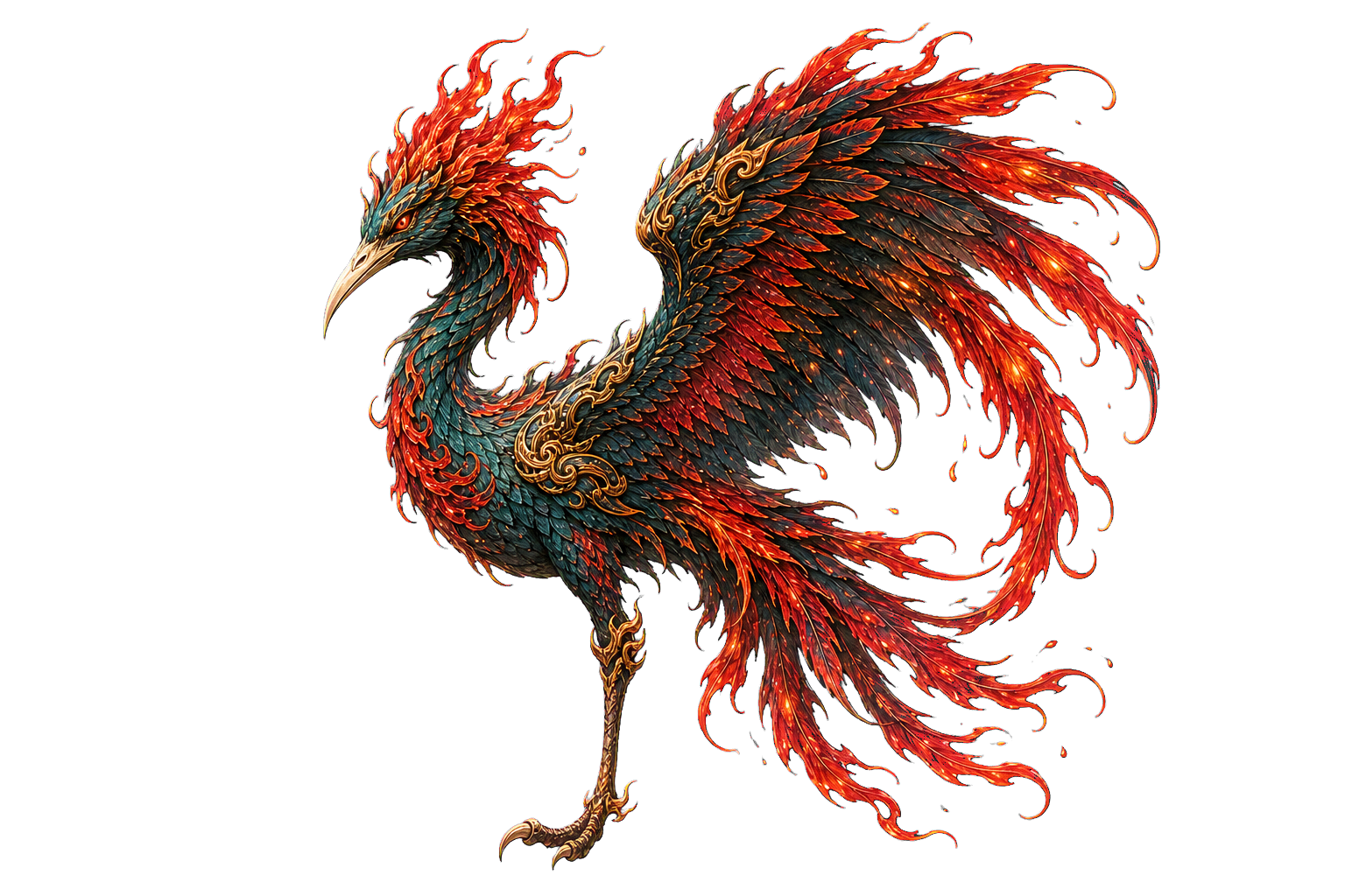 羽焰挂饰